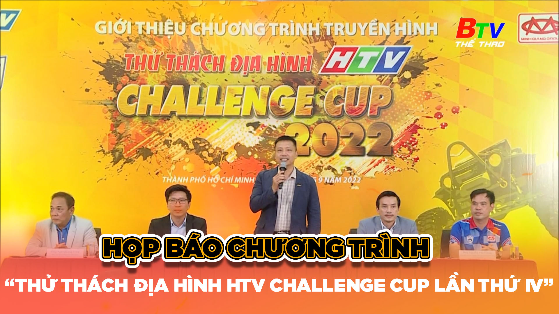 Họp báo chương trình thử thách địa hình HTV Challenge Cup lần thứ IV – Năm 2022